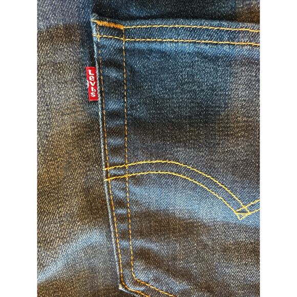 NWT Levis 514 Premium 38x32 Straight Fit Stretch Jeans Color Blue 005141302 New - Picture 5 of 12